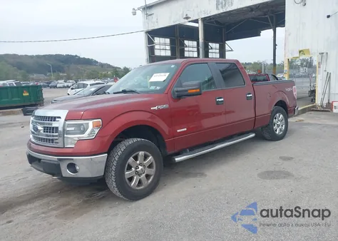 2014 Ford F150 Supercrew из США, поврежденный, VIN 1FTFW1ET6EKD28472